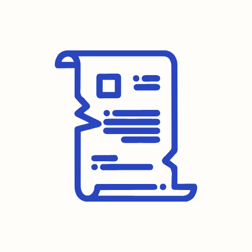 Icoon oud document - De Escapebox - Escape room spel - De Verzetsheld